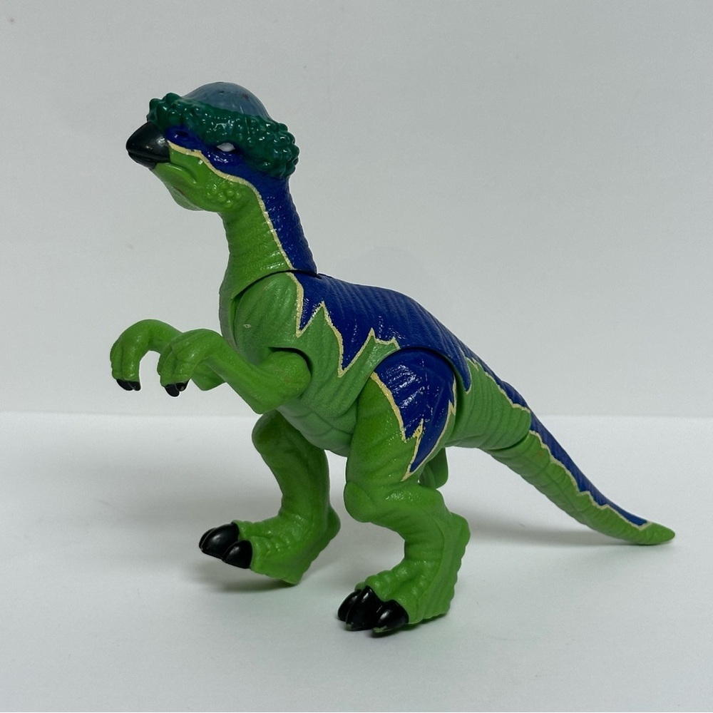 Imaginext Hammer Pachycephalosaurus Dinosaur 6" Tall Figure VINTAGE Fisher-Price